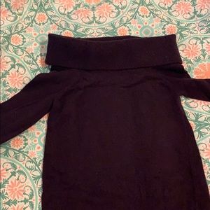 Off shouldered sweater